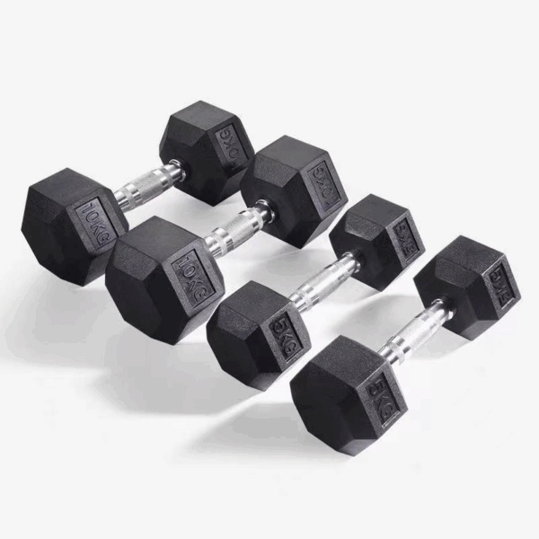 black dumbbell