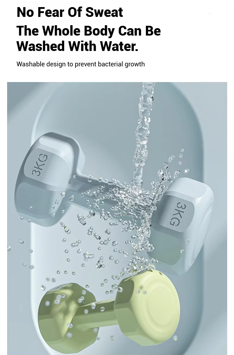 can be washed with water dumbbell