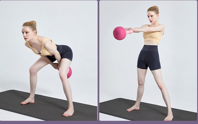 women kettlebell Exercise